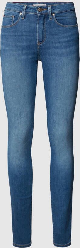 Tommy Hilfiger Skinny fit jeans met stretch model 'Como'