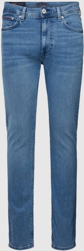 Tommy Hilfiger Slim fit jeans met knoop- en ritssluiting model 'STEVEN'