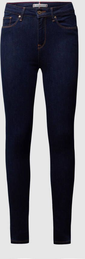 Tommy Hilfiger Skinny fit jeans HERITAGE COMO SKINNY RW met -logobadge (TH FLEX COMO SKINNY RW)