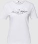 Tommy Hilfiger Shirt met ronde hals SLIM SIGNATURE C NK 1 2 SLV met signature-logo-opschrift - Thumbnail 2