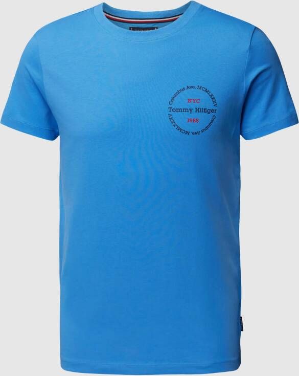 Tommy Hilfiger T-shirt met printopdruk blue spell