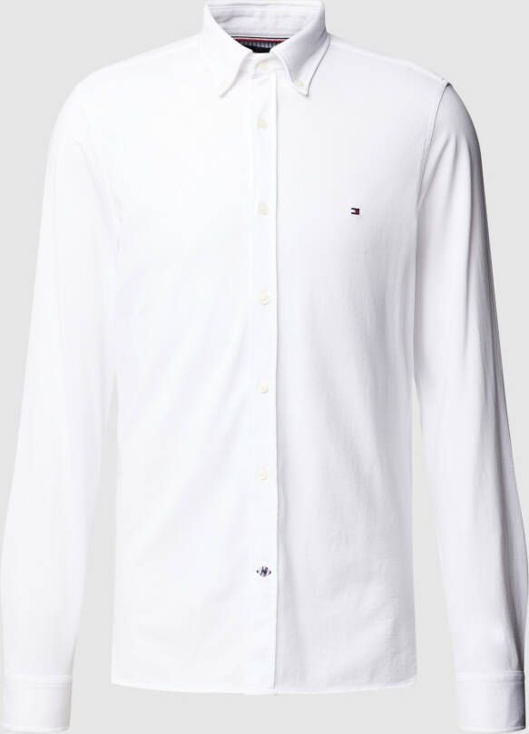 Tommy Hilfiger Overhemd met lange mouwen 1985 KNIT SOLID SF SHIRT