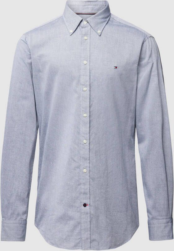 Tommy Hilfiger Slim fit zakelijk overhemd met button-downkraag