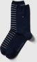 Tommy Hilfiger Sokken TH WO SOCK 2P SMALL STRIPE met smalle ribboord gemêleerd gestreept (2 paar) - Thumbnail 1