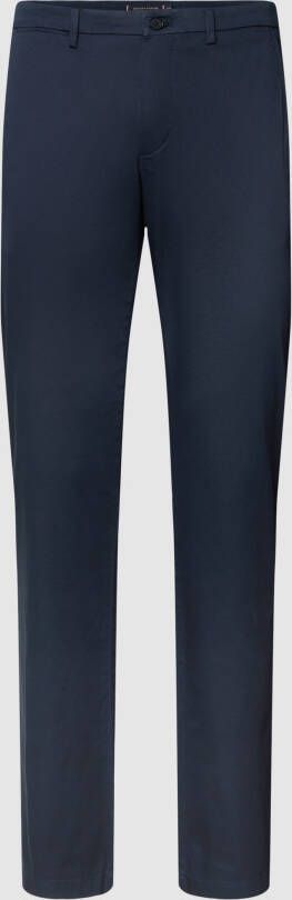Tommy Hilfiger Straight fit chino met fijn motief model 'DENTON'