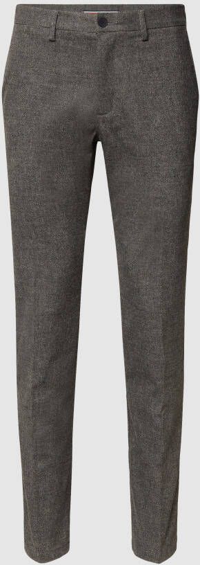 Tommy Hilfiger Chino DENTON FAKE SOLID WOOL LOOK