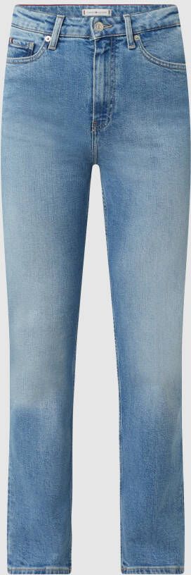 Tommy Hilfiger Straight fit high waist jeans met stretch model 'New Classic'