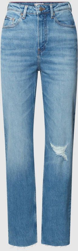 Tommy Hilfiger Straight fit jeans in destroyed-look model 'CLASSIC'