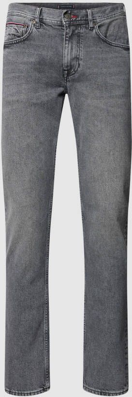 Tommy Hilfiger Straight jeans STRAIGHT DENTON STR LEDO GREY met fade-effect