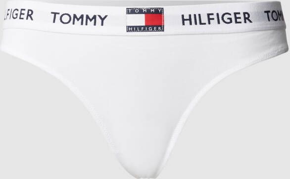 Tommy Hilfiger String met label in band model 'THONG'