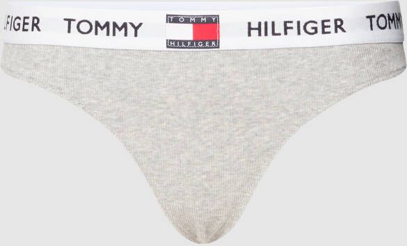 Tommy Hilfiger String met fijnrib model 'TOMMY'