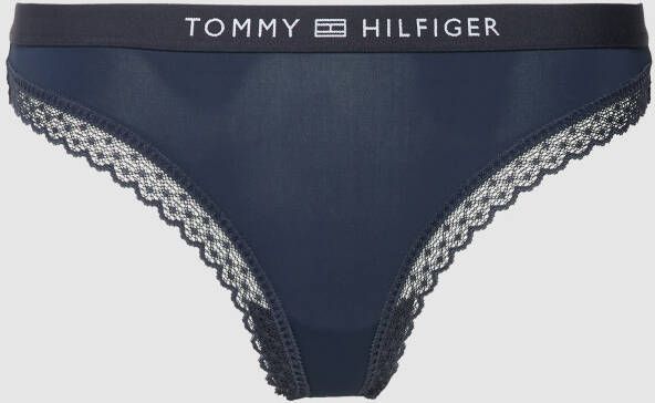 Tommy Hilfiger String met labeldetails
