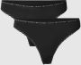 Tommy Hilfiger Underwear Slip 3P THONG met verfijnd kanten randje onder aan de pijpen & tommy hilfiger elastische band (3 stuks Set van 3) - Thumbnail 3