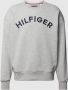 Tommy Hilfiger Sweatshirt HILFIGER ARCHED CREWNECK met ribboorden - Thumbnail 1