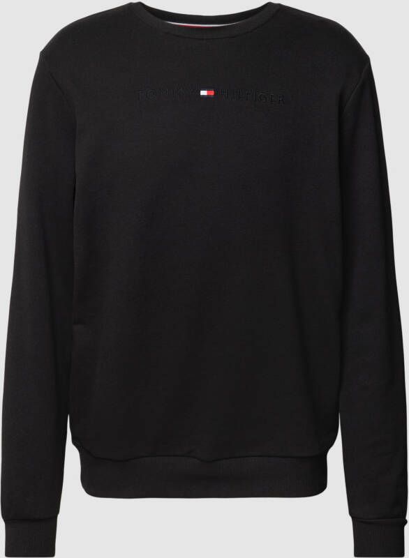 Tommy Hilfiger Sweatshirt met labelstitching model 'TRACK TOP'