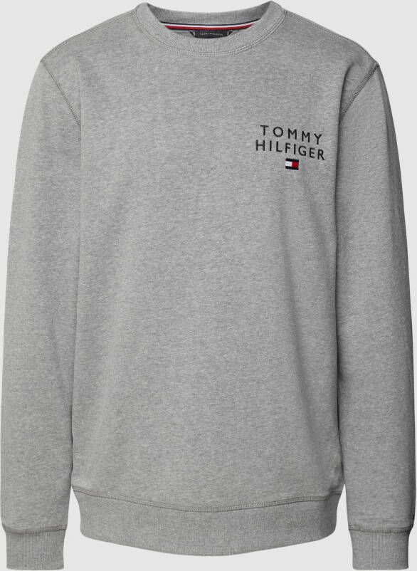 Tommy Hilfiger Sweatshirt met ribboorden model 'TRACK TOP HWK'