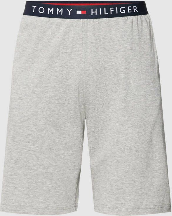 Tommy Hilfiger Underwear Pyjamashort Jersey short met tommy hilfiger logo-opschrift bij de band