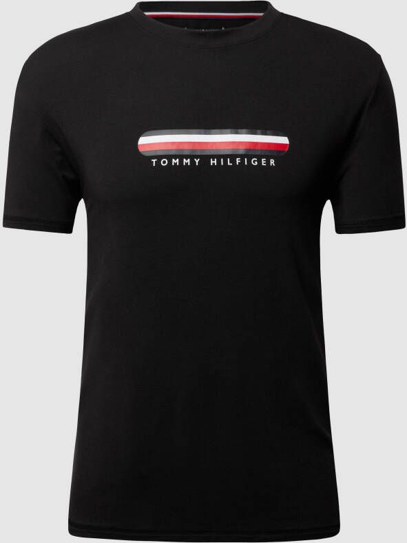 Tommy Hilfiger Heren T-shirt Um0Um02348 Black Heren