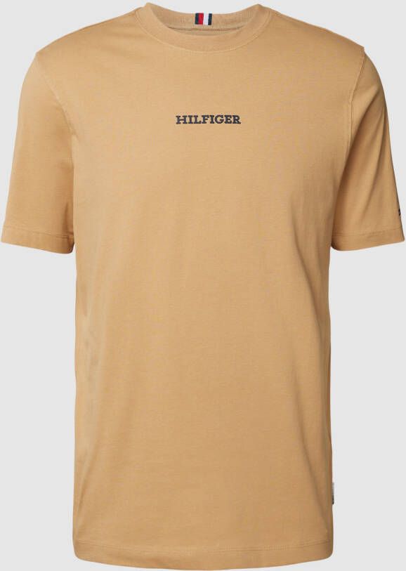 Tommy Hilfiger T-shirt Korte Mouw MONOTYPE SMALL CHEST PLACEMENT