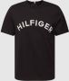 Tommy Hilfiger T-shirt met labelstitching model 'ARCHED TEE' - Thumbnail 1