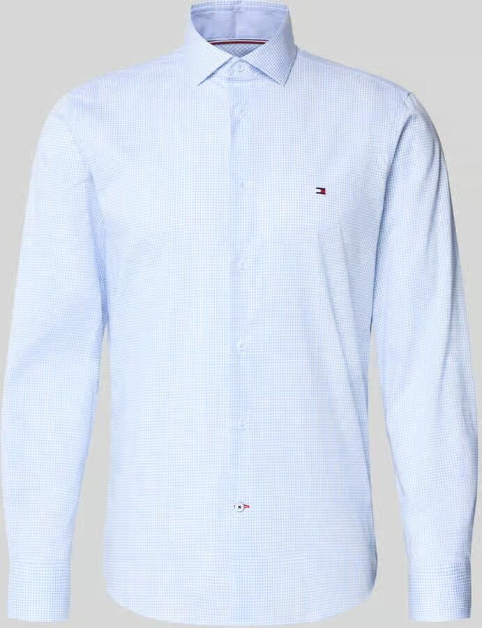 Tommy Hilfiger Tailored Slim fit vrijetijdsoverhemd van katoenmix - Foto 2