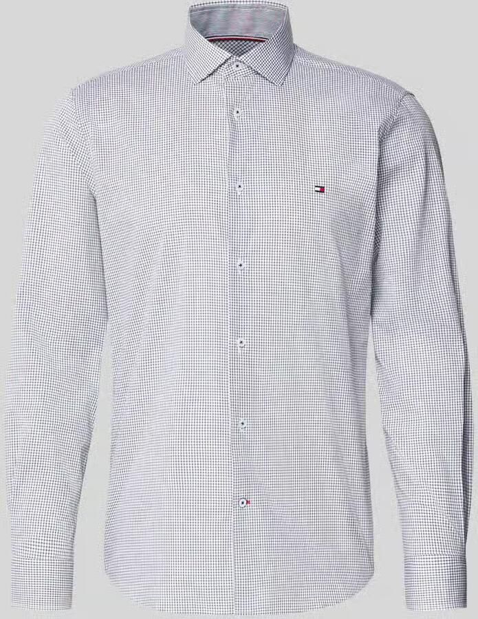 Tommy Hilfiger Tailored Slim fit vrijetijdsoverhemd van katoenmix - Foto 2