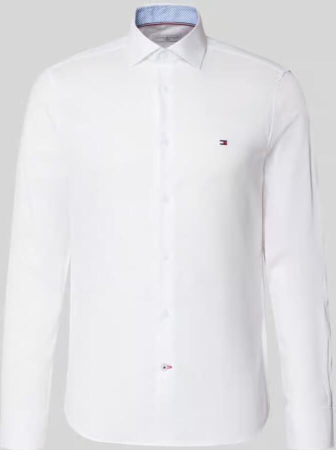 Tommy Hilfiger Tailored Slim fit vrijetijdsoverhemd van katoenmix - Foto 2