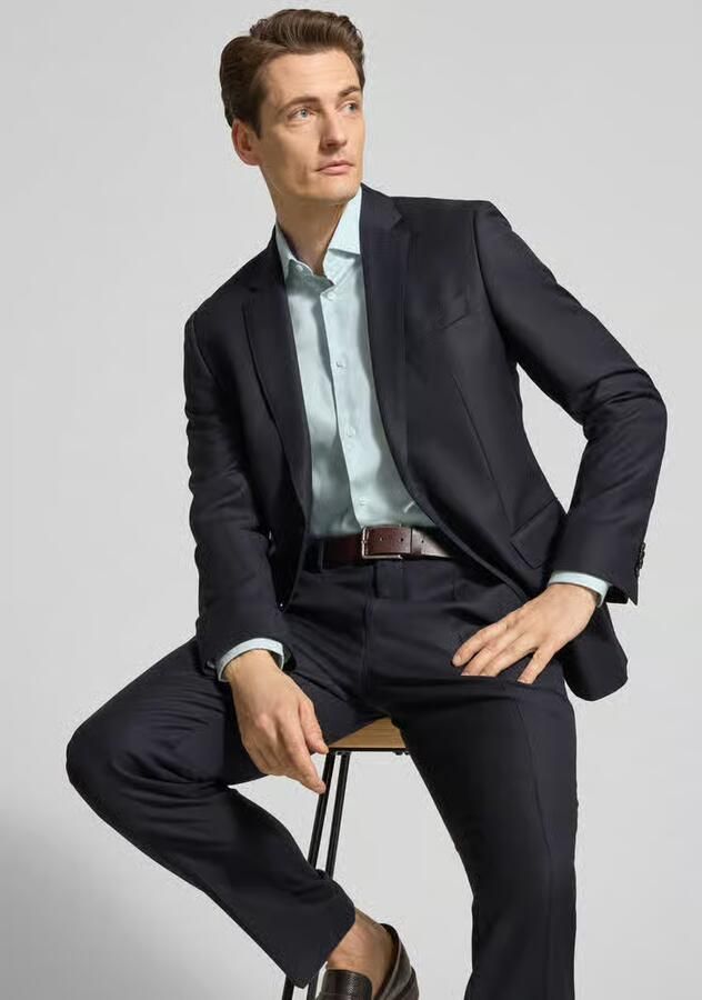Tommy Hilfiger Tailored Slim fit vrijetijdsoverhemd van katoenmix