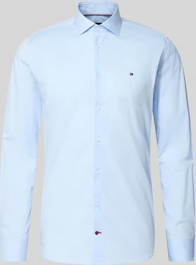 Tommy Hilfiger Tailored Slim fit zakelijk overhemd met kentkraag