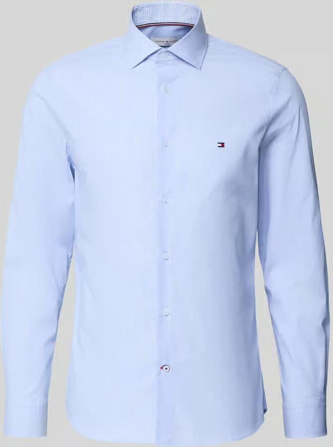 Tommy Hilfiger Tailored Slim fit zakelijk overhemd van katoenmix - Foto 2