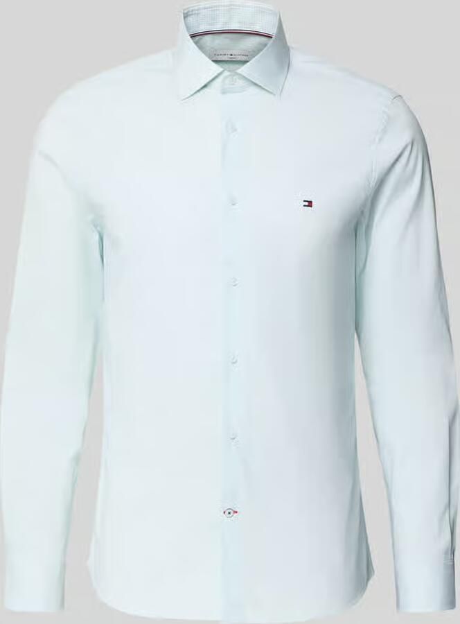 Tommy Hilfiger Tailored Slim fit zakelijk overhemd van katoenmix - Foto 2