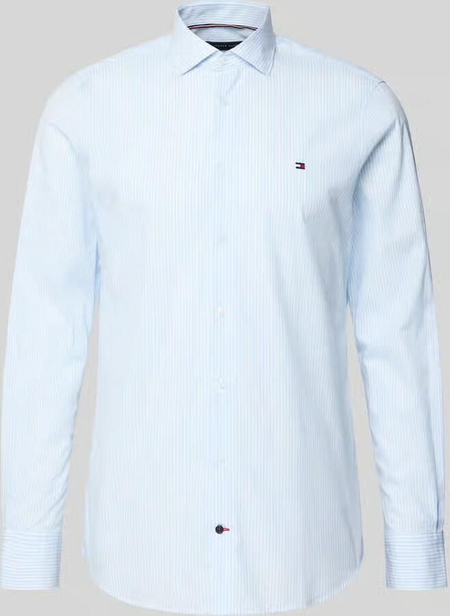 Tommy Hilfiger Tailored Slim fit zakelijk overhemd van puur katoen - Foto 2