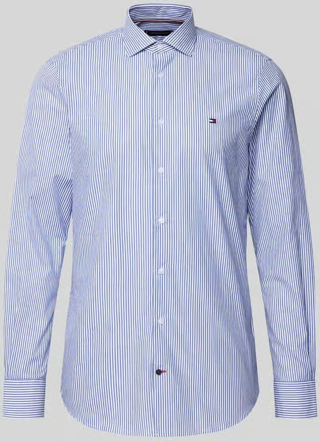 Tommy Hilfiger Tailored Slim fit zakelijk overhemd van puur katoen - Foto 2
