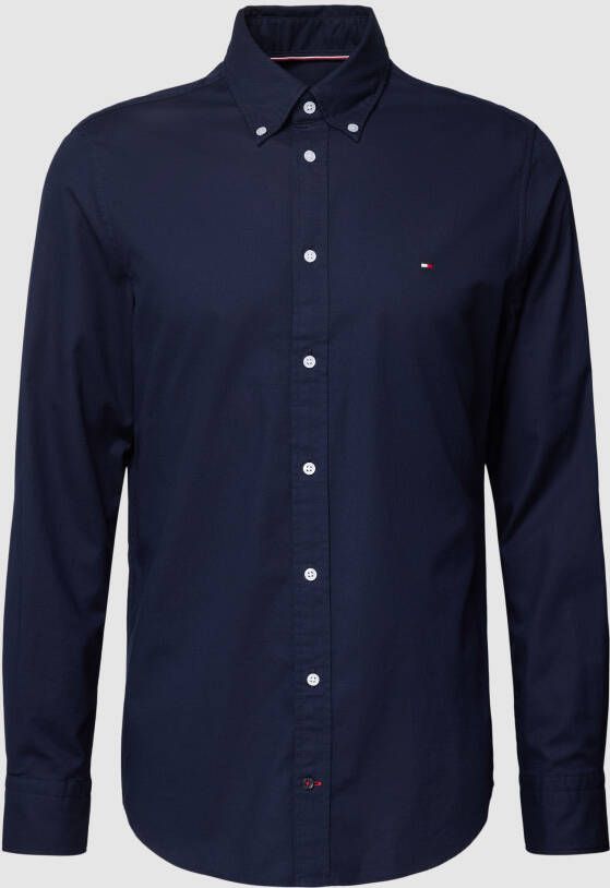 Tommy Hilfiger Tailored Zakelijk overhemd met button-downkraag model 'ROYAL'