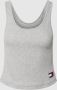 Tommy Hilfiger Tanktop met labelpatch - Thumbnail 1