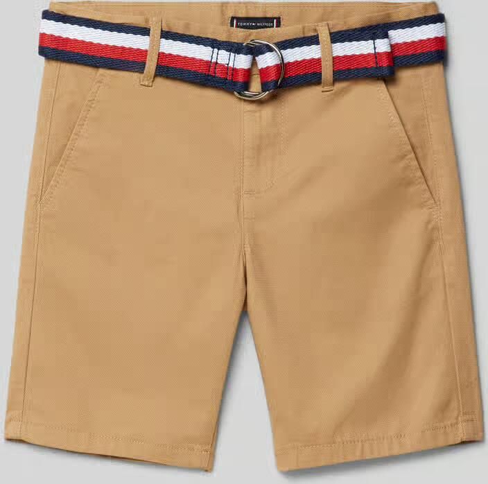 Tommy Hilfiger Chino-short WOVEN BELTED SHORTS Kinderen tot 16 jaar