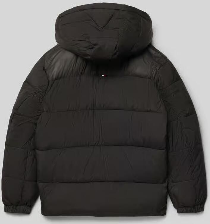 Tommy Hilfiger Teens Gewatteerd regular fit jack met afneembare capuchon