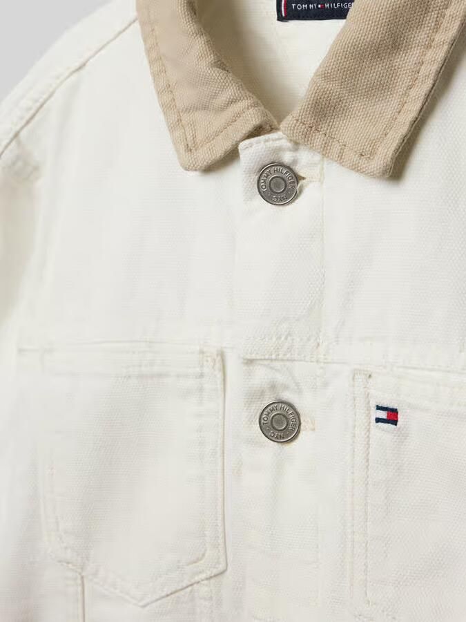 Tommy Hilfiger Teens Oversized jeansjack van puur katoen - Foto 4