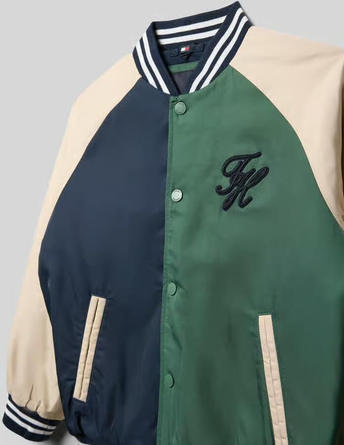Tommy Hilfiger Teens Regular fit bomberjack in colour-blocking-design