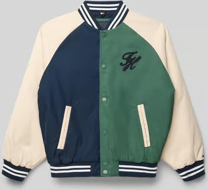 Tommy Hilfiger Teens Regular fit bomberjack in colour-blocking-design - Foto 2