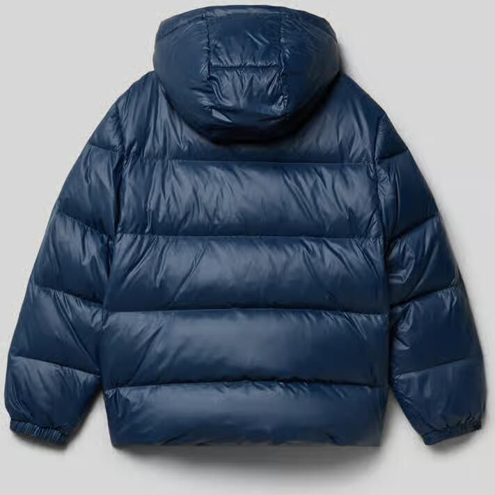Tommy Hilfiger Teens Regular fit donsjack met doorgestikte naden