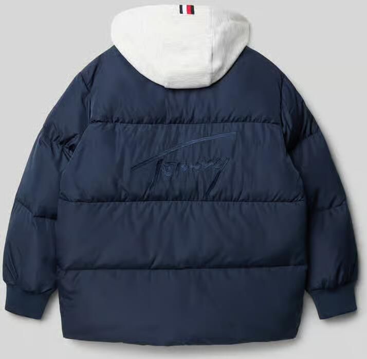 Tommy Hilfiger Kids Regular fit gewatteerd jack met vulling van dons en veren