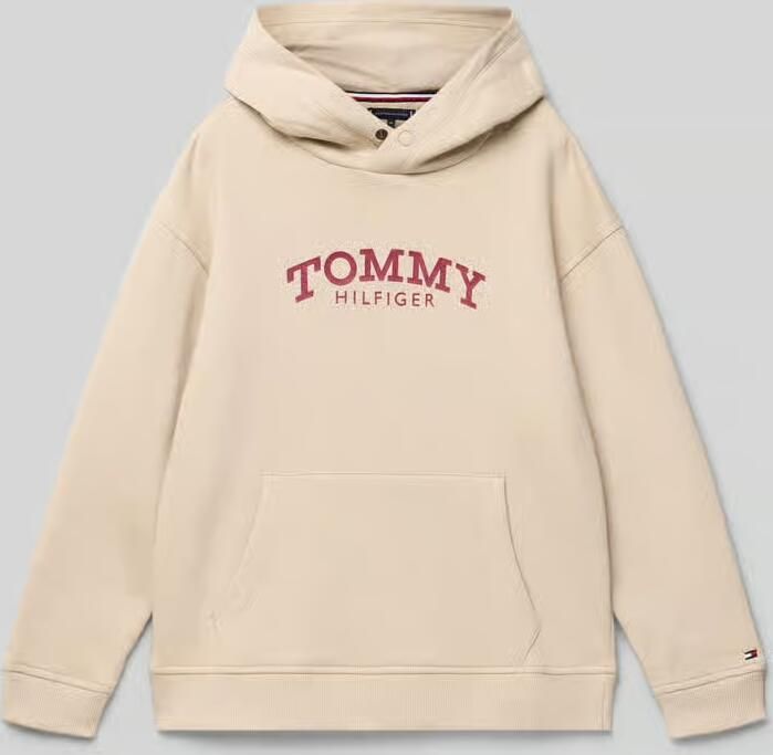 Tommy Hilfiger Teens Regular fit hoodie van katoenmix