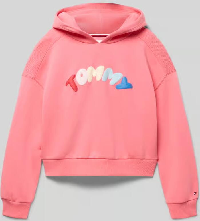 Tommy Hilfiger Teens regular fit hoodie van katoenmix - Foto 5
