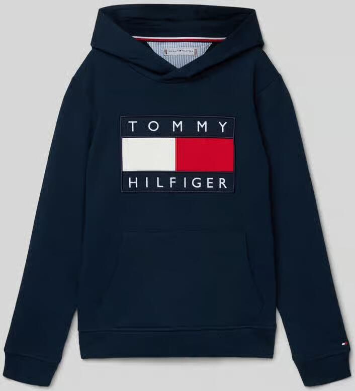Tommy Hilfiger Teens Regular fit hoodie van puur katoen - Foto 6