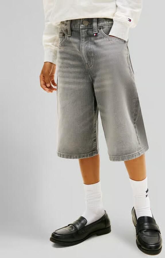 Tommy Hilfiger Teens regular fit korte jeans met 5-pocketmodel - Foto 5
