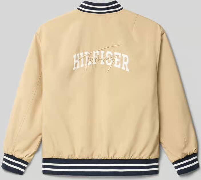 Tommy Hilfiger Teens Regular fit omkeerbare blouson van katoen - Foto 4