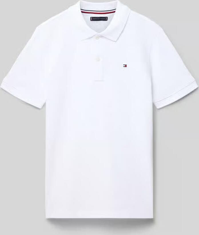 Tommy Hilfiger Teens regular fit poloshirt van puur katoen - Foto 5