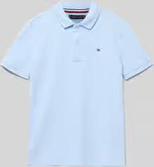 Tommy Hilfiger Teens regular fit poloshirt van puur katoen