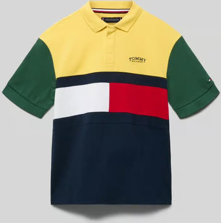 Tommy Hilfiger Teens regular fit poloshirt van puur katoen - Foto 2